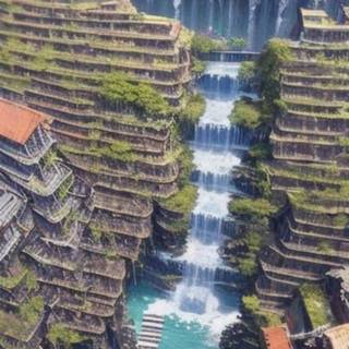 Terraced Waterfall