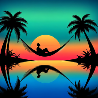 Sunset Hammock by robokoboto