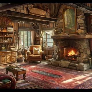 Cozy Forest Cabin Retreat