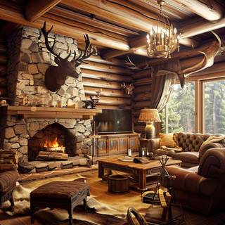 Cozy Forest Cabin Retreat