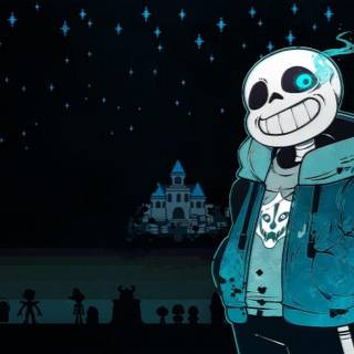 Sans (Deltarune background)