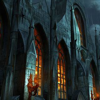 Mystical Twilight Cathedral