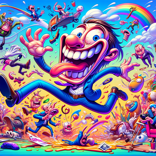 Vibrant Goofy Ahh Illustration by robokoboto