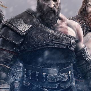 Kratos and Atreus in God of War Ragnarok 