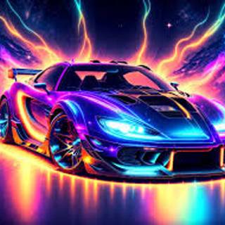 Neon Car