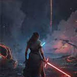 On My Way Against Dark Knight-Rey Skywalker