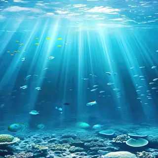 Tranquil Underwater Scene
