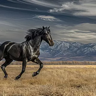 Powerful Majestic Stallion