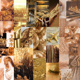 Gold Collage