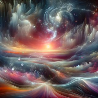 Cosmic Vortex by QuantumCurator