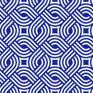 Blue Pattern by Mimosa