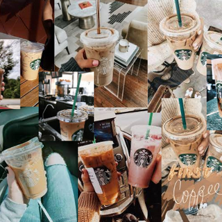 Starbuck Aesthetic Collage :) Please ask to use: