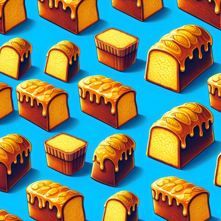 Pound Cake Array by QuantumCurator