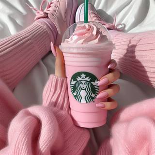 Pink Starbucks
