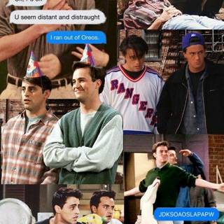 Chanoey (Chandler Bing and Joey Tribbiani from Friends)