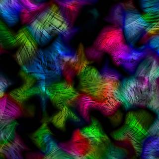 Modern Abstract Art by Mimosa