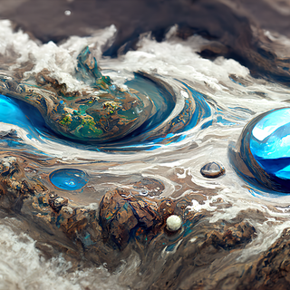 Bubble Lake by Phaethon