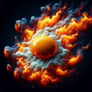 Fried Egg by robokoboto