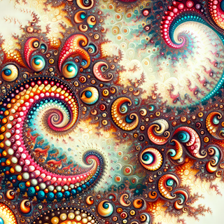 Fractal Swirls by QuantumCurator