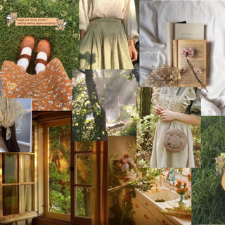 Cottagecore wallpaper collage