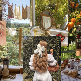 Cottagecore wallpaper collage