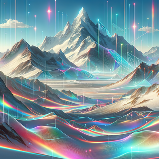 Snow Capped Mountain by robokoboto