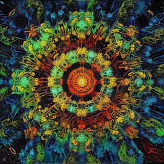Kaleidoscope Eye by schizo