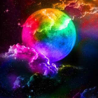 Rainbow planet