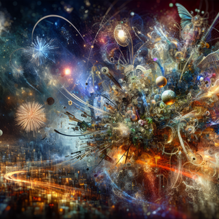 Fantasy Fireworks by QuantumCurator