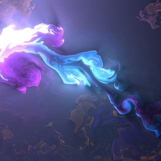 Abstract fire beautiful purple blue desktop art