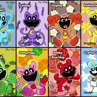 smiling critters wallpaper