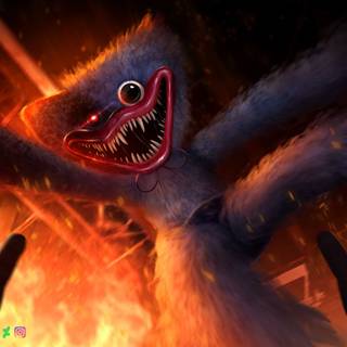 huggy wuggy wallpaper