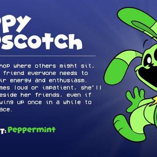 hoppy hopscotch wallpaper