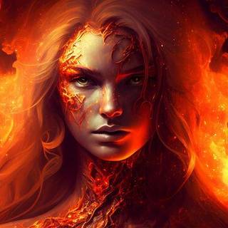 Vestia Goddess of Fire