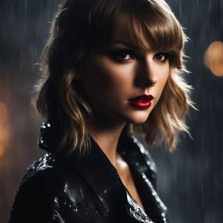 Taylor Swift HD rainy iPhone wallpaper