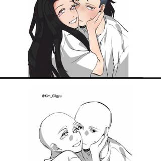 GenZuko or Genya x Nezuko Dragon Slayer