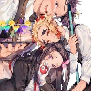 nezuko Kamado • Senjuro Rengoku • Genya Shinazugawa • Demon Slayer