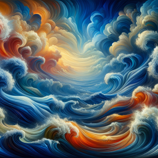 Dynamic Wave by QuantumCurator