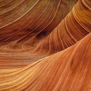 Sandstone Texture of Antelope Canyon