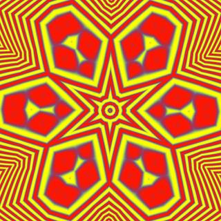 Optical Yellow and Red by Mimosa