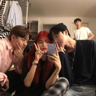 Me and Kwang and Jeong, and Kyong they are my brothers