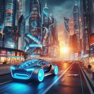 Future Technology Car