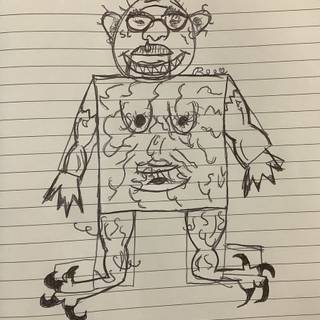 When me and my bestie tried the “finish the drawing” game 