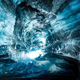 Pretty, Blue Underground Caves