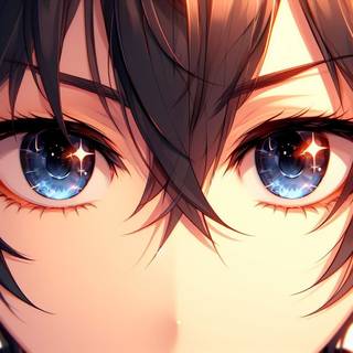 Anime eyes, beautiful eyes