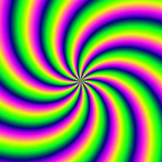 Gradient Spiral by Mimosa