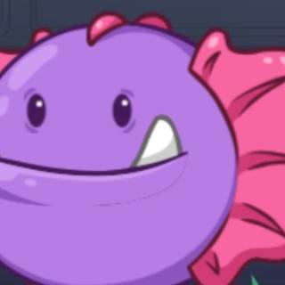 Cute purple monster 