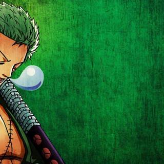 Zoro sleeping desktop