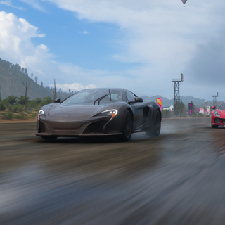 McLaren Rainy race FH5