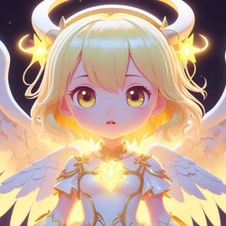 angel girl wallpaper